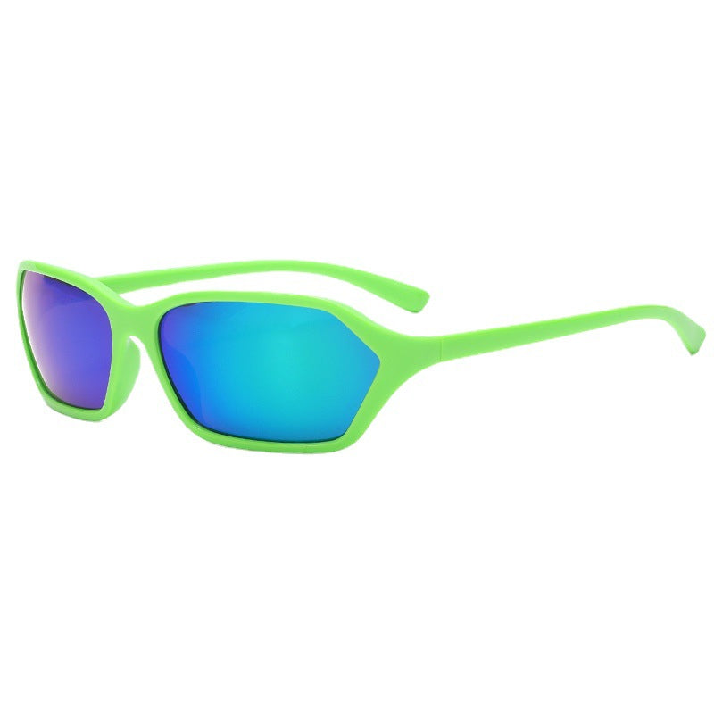Wholesale PC Small Frame Futuristic Y2K Sunglasses